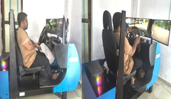 vertex-advanced-lmv-driving-simulator--at-dhwani-driving-school,-ernakulam,-kerala.-to-improve-safe-driving-techniques,-and-build-confidence-in-a-controlled-environment-before-driving-on-public-roads.