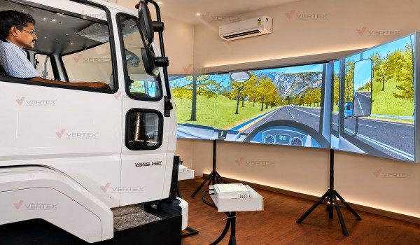 vertex-hmv-truck-simulator-at-institute-of-driving-training-&-research-(idtr)-chhatia-in-odisha,-the-advanced-and-immersive-platform-for-students-to-gain-real-world-heavy-vehicle-driving-experience-in-a-completely-safe-environment.